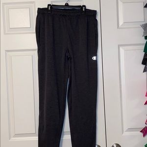 Dark grey champion sweatpants